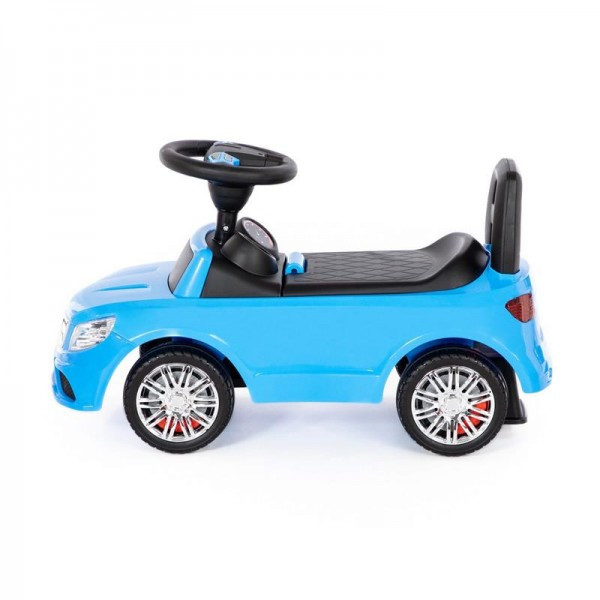 Детская игрушка Каталка-автомобиль "SuperCar" №3 со звуковым сигналом (голубая), 84484, Полесье - фото 2 - id-p139469268