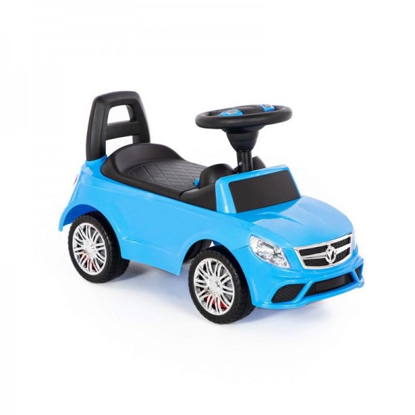 Детская игрушка Каталка-автомобиль "SuperCar" №3 со звуковым сигналом (голубая), 84484, Полесье - фото 6 - id-p139469268