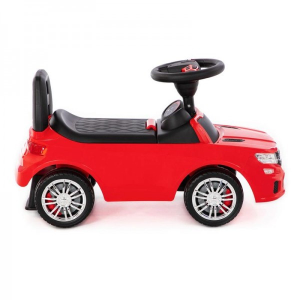 Детская игрушка Каталка-автомобиль "SuperCar" №6 со звуковым сигналом (красная), 84590, Полесье - фото 5 - id-p139469269