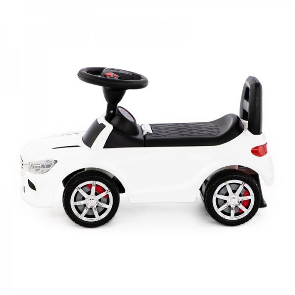 Детская игрушка Каталка-автомобиль "SuperCar" №4 со звуковым сигналом (белая), 84514, Полесье - фото 2 - id-p139469270