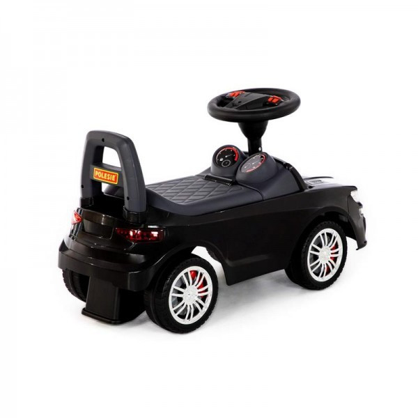 Детская игрушка Каталка-автомобиль "SuperCar" №6 со звуковым сигналом (чёрная), 84613, Полесье - фото 4 - id-p139469271