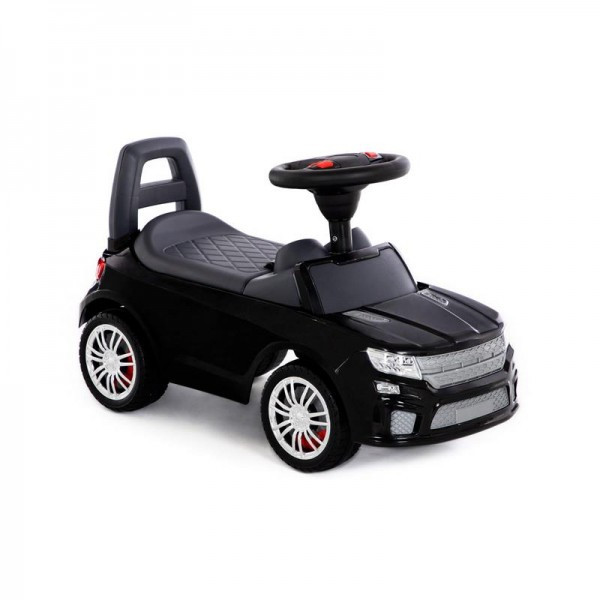 Детская игрушка Каталка-автомобиль "SuperCar" №6 со звуковым сигналом (чёрная), 84613, Полесье - фото 6 - id-p139469271