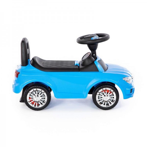 Детская игрушка Каталка-автомобиль "SuperCar" №5 со звуковым сигналом (голубая), 84521, Полесье - фото 5 - id-p139469272