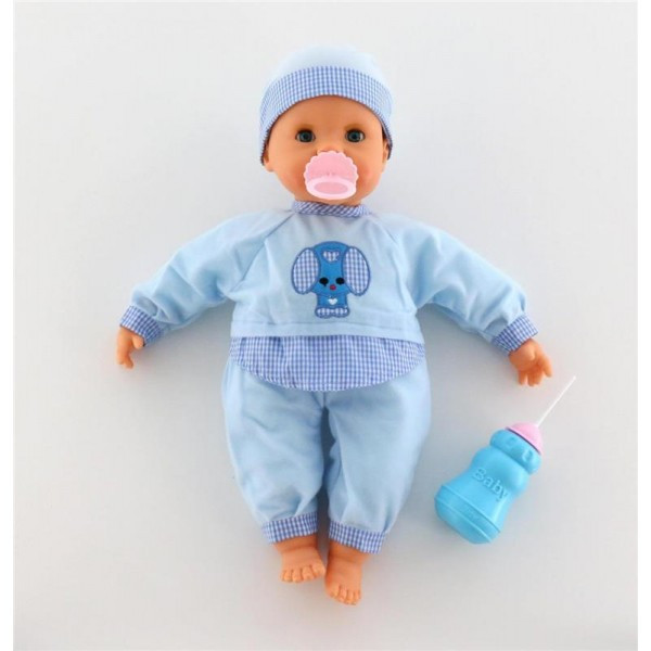 Детская игрушка Кукла "Пупс": озвученная, сосёт соску, пьёт из бутылочки, 38442, Полесье - фото 2 - id-p139469297