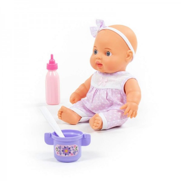 Детская игрушка Пупс "Славный" (24 см) + набор для кормления (3 элемента) (в коробке), 78285, Полесье - фото 2 - id-p139469308