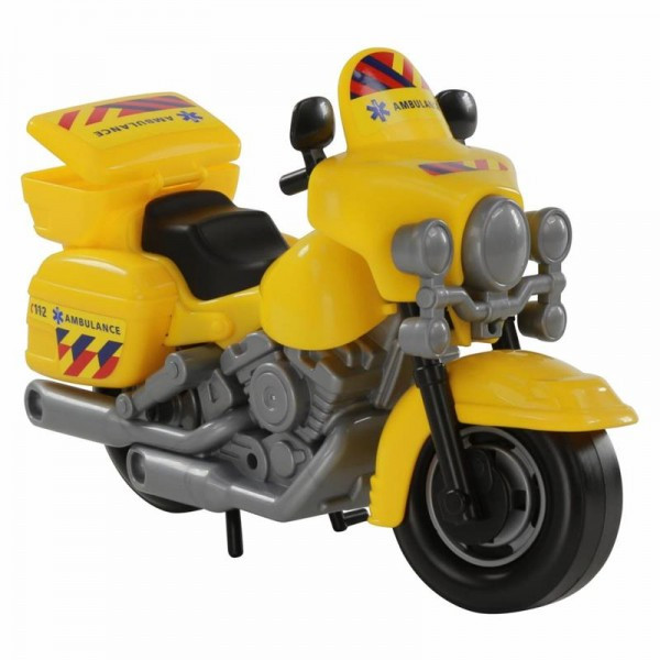Детская игрушка Мотоцикл скорая помощь (NL) (в пакете), 48097, Полесье - фото 1 - id-p139469333