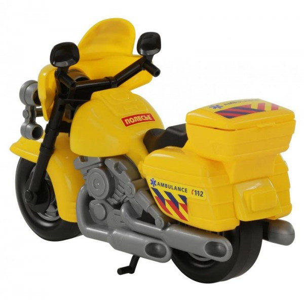 Детская игрушка Мотоцикл скорая помощь (NL) (в пакете), 48097, Полесье - фото 4 - id-p139469333