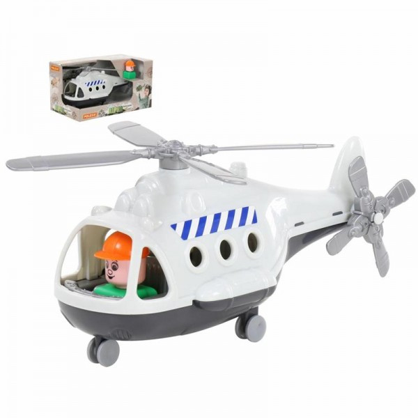 Детская игрушка Вертолёт грузовой "Альфа" (в коробке), 68828, Полесье - фото 1 - id-p139469334