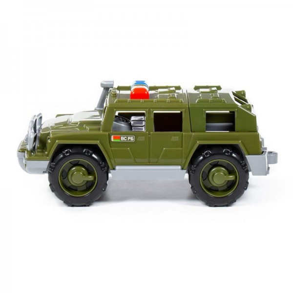 Детская игрушка Автомобиль-джип военный патрульный "Защитник" (РБ), 63670, Полесье - фото 2 - id-p139469355