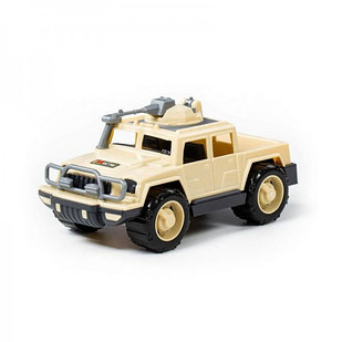 Детская игрушка Автомобиль-пикап военный "Разведчик-Сафари" с 1-м пулемётом (РБ), 79121, Полесье