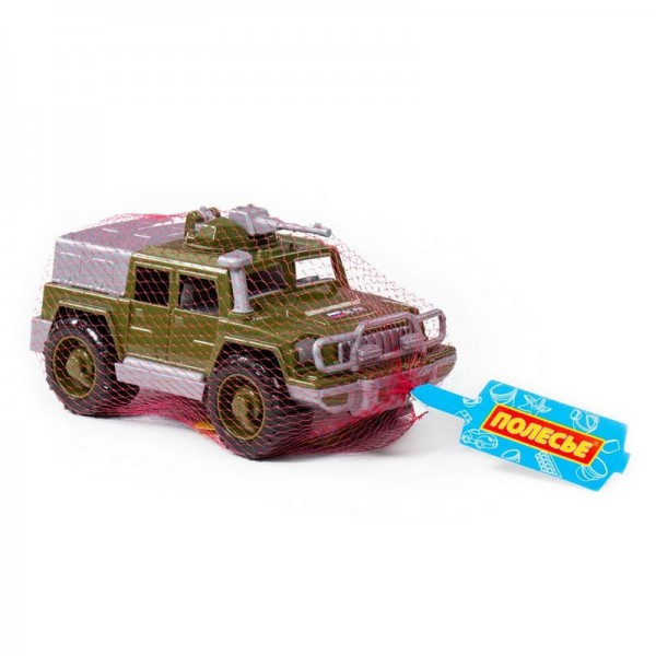Детская игрушка Автомобиль-джип военный "Разведчик" с 1-м пулемётом, 79213, Полесье - фото 6 - id-p139469358