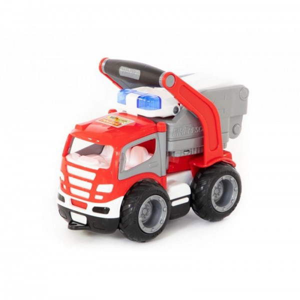 Детская игрушка автомобиль пожарный "ГрипТрак" (в сеточке) арт. 0872 Полесье - фото 2 - id-p139469374