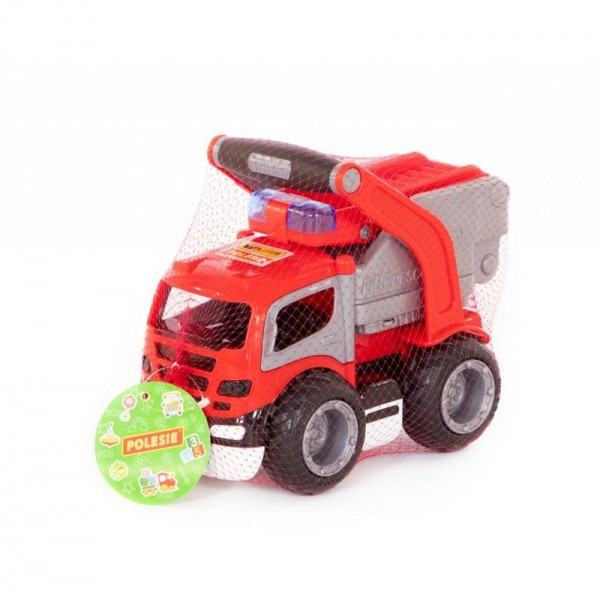 Детская игрушка автомобиль пожарный "ГрипТрак" (в сеточке) арт. 0872 Полесье - фото 9 - id-p139469374