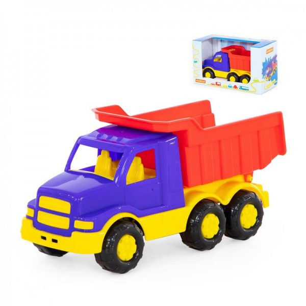 Детская игрушка "Гоша", автомобиль-самосвал (в коробке), 68149, Полесье - фото 1 - id-p139469376