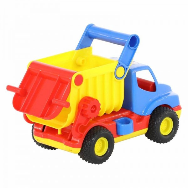 Детская игрушка "КонсТрак", автомобиль-самосвал (в сеточке), 9654, Полесье - фото 3 - id-p139469384