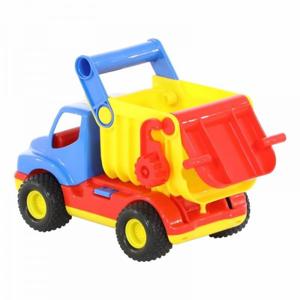 Детская игрушка "КонсТрак", автомобиль-самосвал (в сеточке), 9654, Полесье - фото 4 - id-p139469384