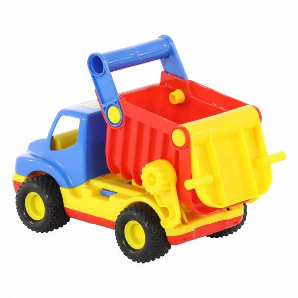 Детская игрушка "КонсТрак", автомобиль-самосвал (в сеточке), 9654, Полесье - фото 6 - id-p139469384