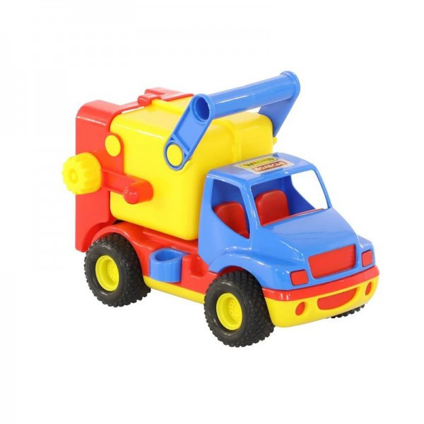 Детская игрушка "КонсТрак", автомобиль коммунальный (в сеточке), 8916, Полесье - фото 3 - id-p139469386