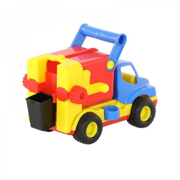 Детская игрушка "КонсТрак", автомобиль коммунальный (в сеточке), 8916, Полесье - фото 7 - id-p139469386