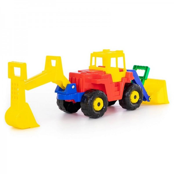 Детская игрушка "Батыр", трактор-экскаватор, 46758, Полесье - фото 3 - id-p139469530