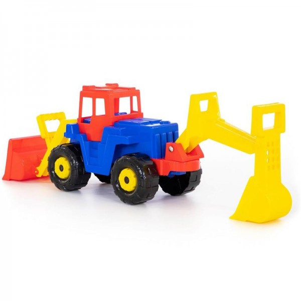 Детская игрушка "Батыр", трактор-экскаватор, 46758, Полесье - фото 6 - id-p139469530