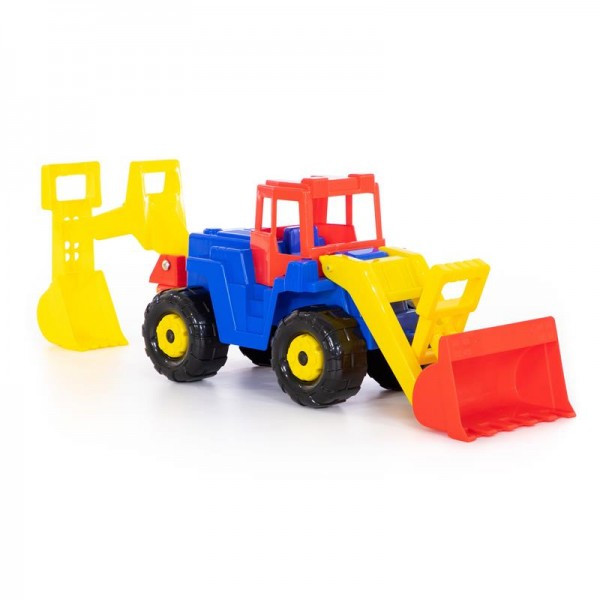 Детская игрушка "Батыр", трактор-экскаватор, 46758, Полесье - фото 8 - id-p139469530