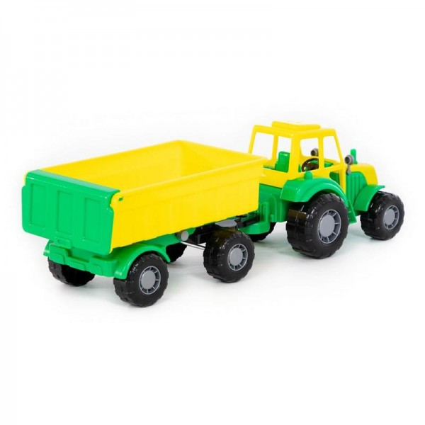 Детская игрушка "Мастер", трактор с прицепом №1, 35257, Полесье - фото 3 - id-p139469534