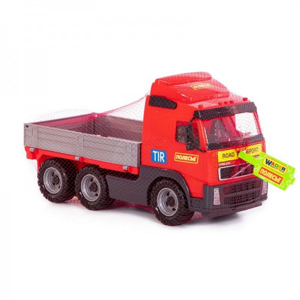 Детская игрушка грузовик, автомобиль бортовой "Volvo" (в сеточке) арт. 9463 Полесье - фото 6 - id-p139469546