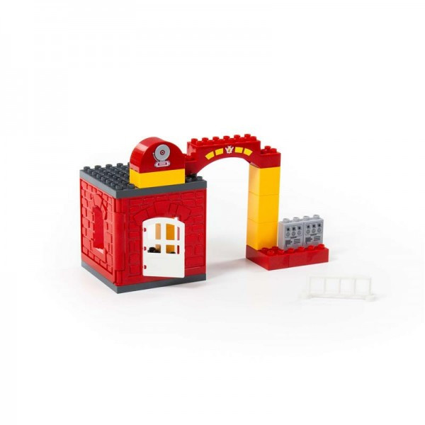Детская игрушка Конструктор "Макси" - "Пожарная станция" (35 элементов) (в коробке) арт. 77523 Полесье - фото 5 - id-p139469567