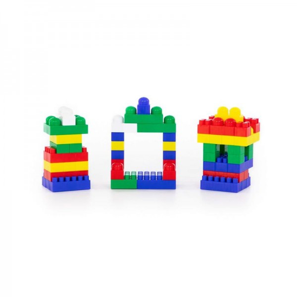 Детская игрушка Конструктор "Супер-Микс" (144 элемента) (в рюкзаке), 8039, Полесье - фото 3 - id-p139469575
