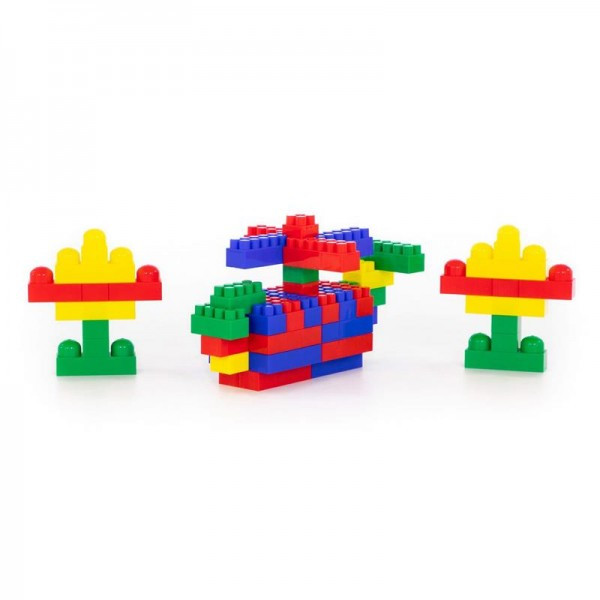 Детская игрушка Конструктор "Супер-Микс" (144 элемента) (в рюкзаке), 8039, Полесье - фото 5 - id-p139469575