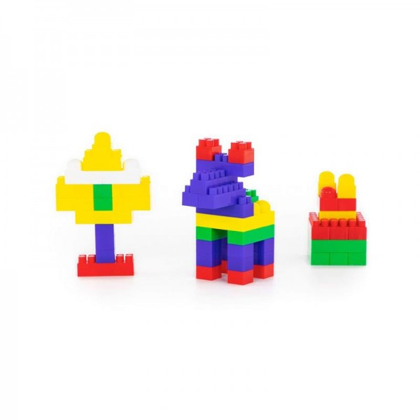 Детская игрушка Конструктор "Супер-Микс" (144 элемента) (в мешке), 6783, Полесье - фото 2 - id-p139469577