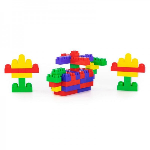 Детская игрушка Конструктор "Супер-Микс" (144 элемента) (в мешке), 6783, Полесье - фото 5 - id-p139469577