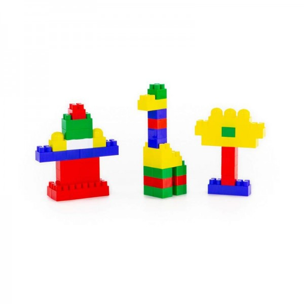 Детская игрушка Конструктор "Супер-микс" (168 элементов) (в контейнере), 50601, Полесье - фото 2 - id-p139469578