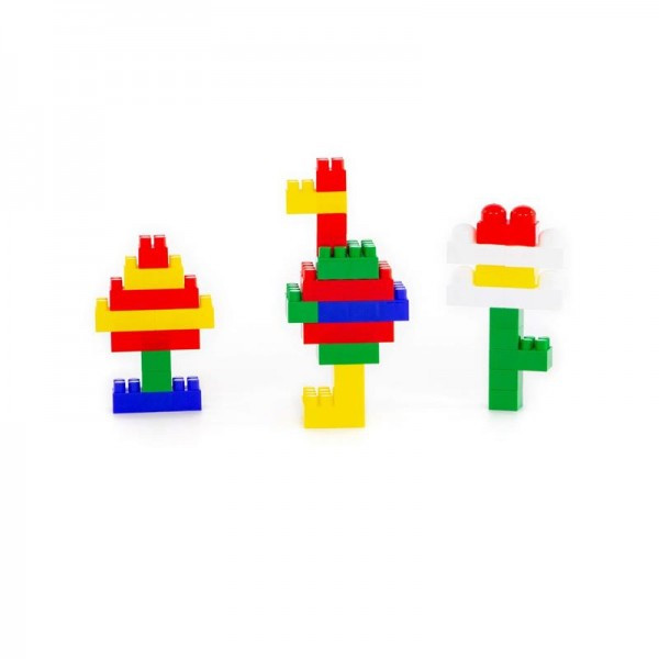 Детская игрушка Конструктор "Супер-микс" (168 элементов) (в контейнере), 50601, Полесье - фото 4 - id-p139469578