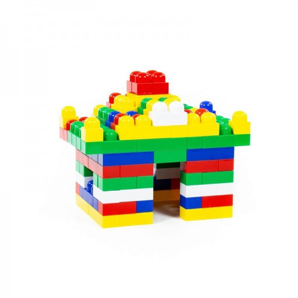 Детская игрушка Конструктор "Юниор" (114 элементов) (в контейнере), 50441, Полесье - фото 4 - id-p139469585