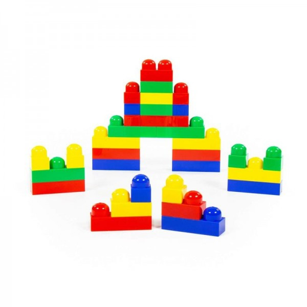 Детская игрушка Конструктор "Юниор" (114 элементов) (в контейнере), 50441, Полесье - фото 5 - id-p139469585