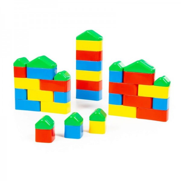 Детская игрушка Конструктор "Беби" (132 элемента) (в контейнере), 53633, Полесье - фото 1 - id-p139469597