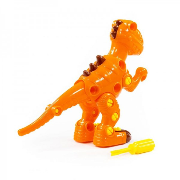 Детская игрушка Конструктор-динозавр "Тираннозавр" (40 элементов) (в пакете) арт. 76700 Полесье - фото 4 - id-p139469616