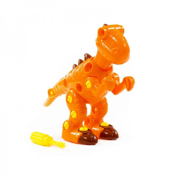 Детская игрушка Конструктор-динозавр "Тираннозавр" (40 элементов) (в пакете) арт. 76700 Полесье - фото 5 - id-p139469616
