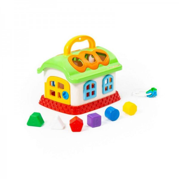 Детская игрушка-сортер Сказочный домик (в сеточке), 48745, Полесье - фото 5 - id-p139469623