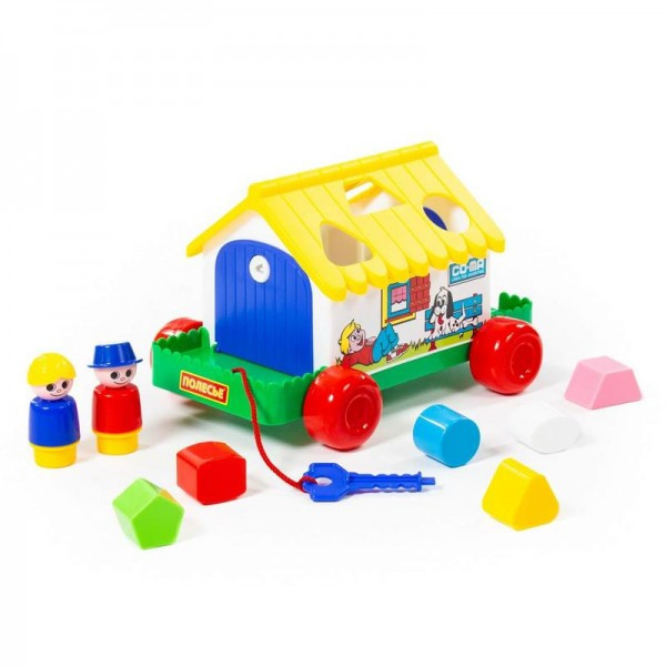 Детская игрушка-сортер Игровой дом (в сеточке) арт. 6202 Полесье - фото 6 - id-p139469629