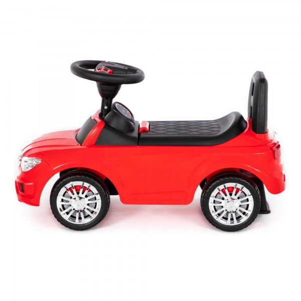 Детская игрушка Каталка-автомобиль "SuperCar" №5 со звуковым сигналом (красная) арт. 84583 Полесье - фото 2 - id-p139469662