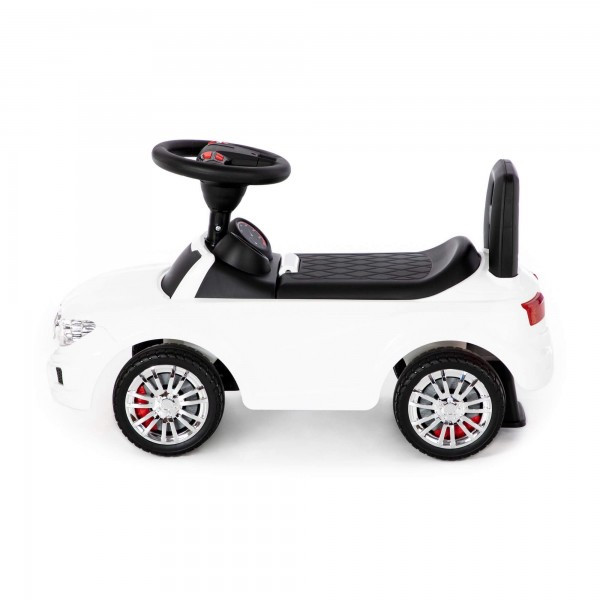 Детская игрушка Каталка-автомобиль "SuperCar" №5 со звуковым сигналом (белая) арт. 84538 Полесье - фото 2 - id-p139469666