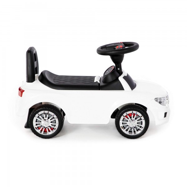 Детская игрушка Каталка-автомобиль "SuperCar" №5 со звуковым сигналом (белая) арт. 84538 Полесье - фото 5 - id-p139469666