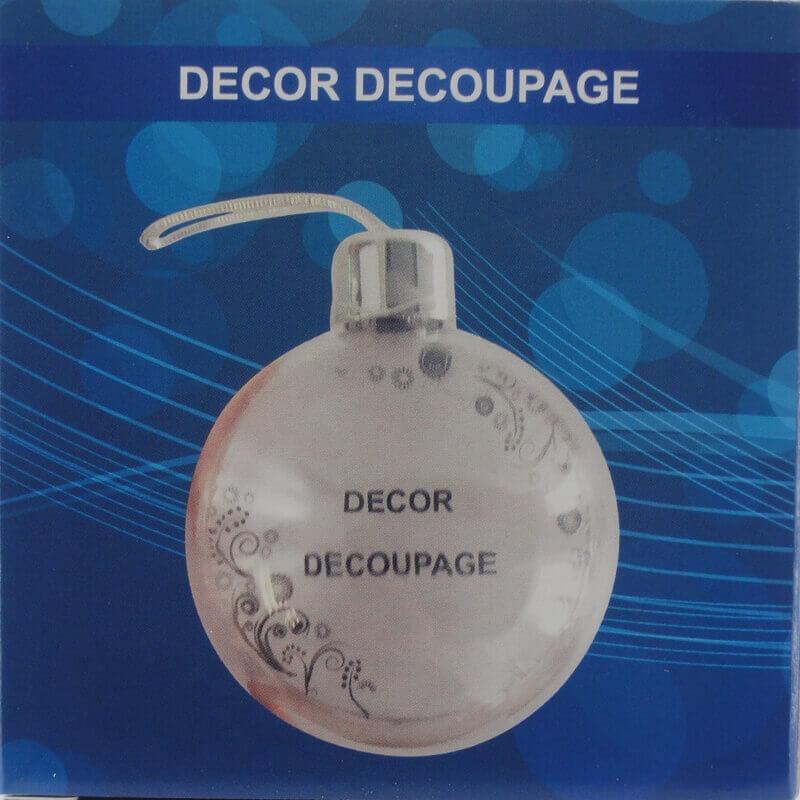 Фоторамка DECOR-DECOUPAGE-шар 7см - фото 1 - id-p125517777