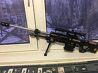 Снайперская винтовка пневматическая детская с оптическим прицелом, 95 см