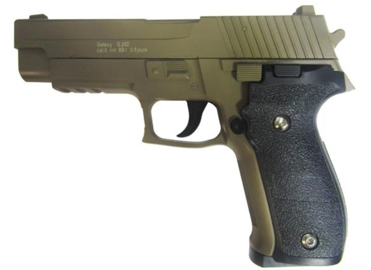 Страйкбольный пистолет Galaxy G.26D 6 мм (копия SigSauer P226)