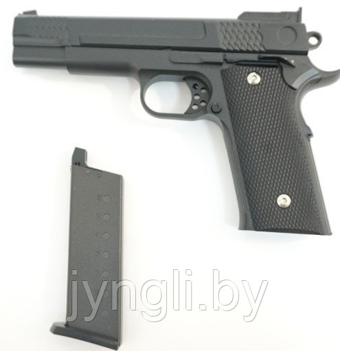 Страйкбольный пистолет Galaxy G.20 6 мм (копия Browning High Power) - фото 1 - id-p139478451