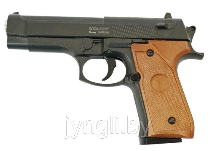 Страйкбольный пистолет Stalker SA92M Spring, 6 мм (копия Beretta 92) - фото 1 - id-p139482864